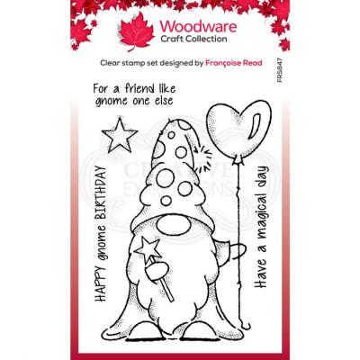 Creative Expressions Woodware Clear Stamp Singles - Wizard Gnome